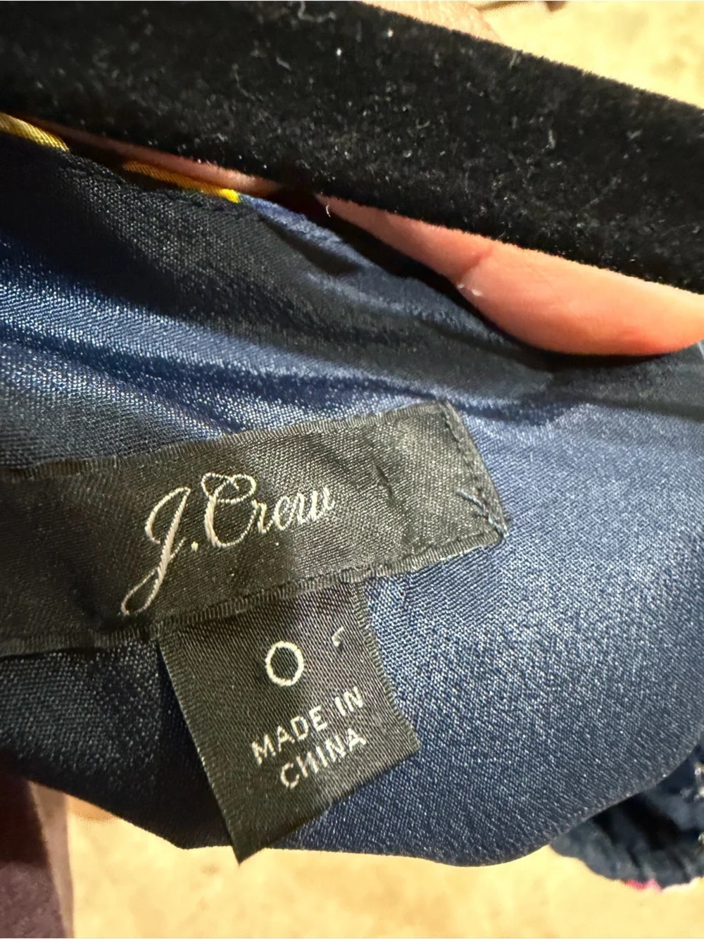 J. Crew Navy Silk One-Shoulder Floral Wrap Dress (121)
